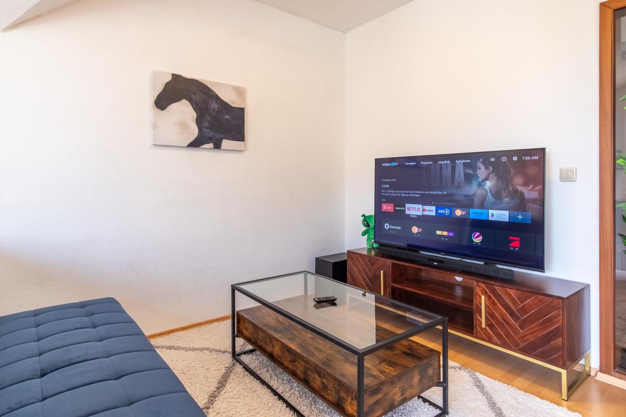Appartement 4K Tv, Soundbar, Ausblick à Bad Dürrenberg Extérieur photo
